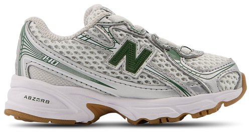 New Balance 740 Bungee Lace - Silver Metalic/Dark Alpine Green - IZ740SF