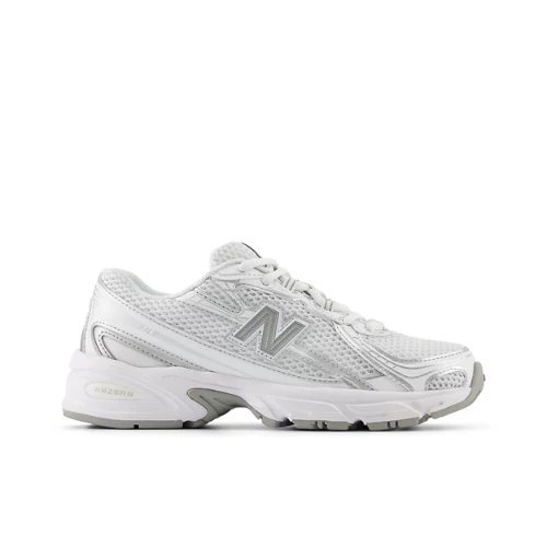 New Balance 740 Big Wide | Size 3.5 - White/Grey - GR740WM-2E
