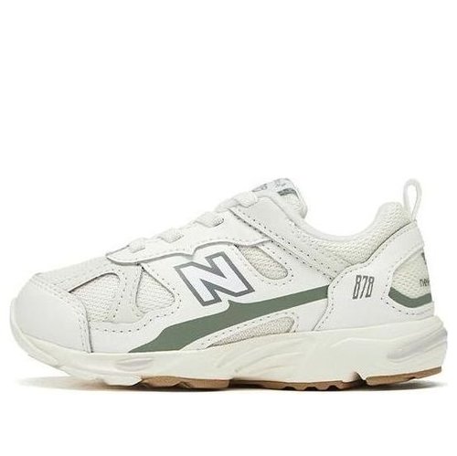 New Balance 878 - White/Olive Green - IV878SA1