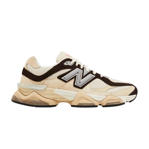 New Balance 9060 | Cream | Size 13 - Off White/Brown - U9060FLP