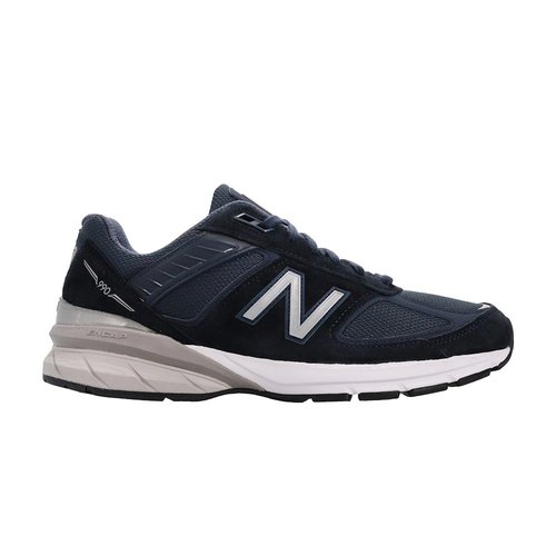 New Balance 990v5 Made In USA 2E Wide - Navy/Silver - M990NV5-2E