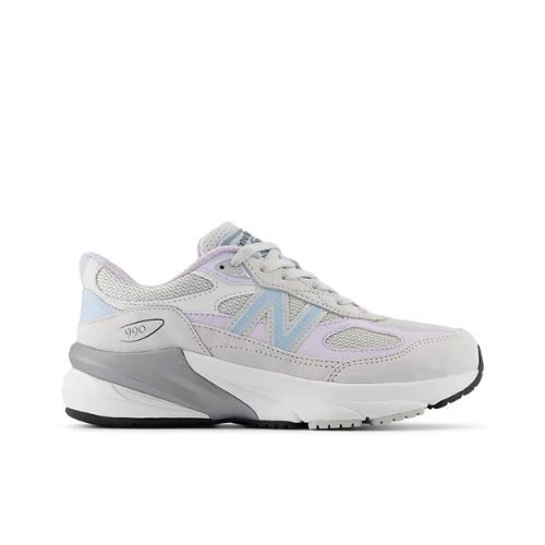 New Balance 990v6 Big - Grey Matter/Bright Lavender - GC990GM6