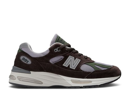 New Balance 991v2 MiUK Essentially Offbeat Pack - Brown/Douglas Fir - U991BP2
