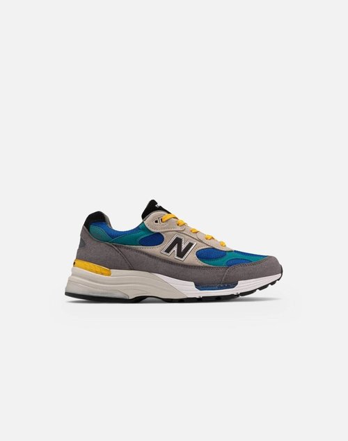 New Balance 992 - Grey/Green-Blue - M992RRGS