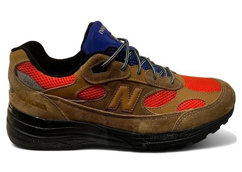 New Balance Action Bronson x 992 Made in USA - Golden Brown/Flame - U992AB1