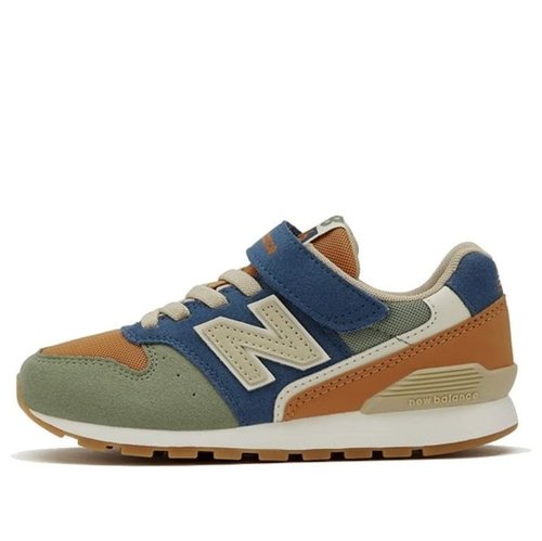 New Balance 996 Sneaker K Green/Blue - GreenDark Blue - YV996ON3