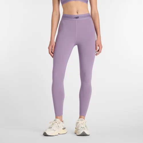 New Balance AC Legging 25" - Purple - WB6160E-AA5
