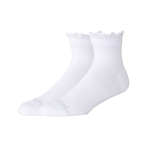New Balance Active Ruffle Quarter - White - LAS1511-4WT