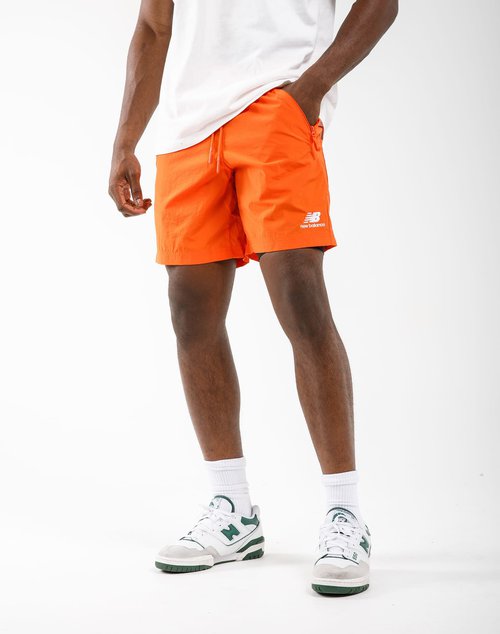 New Balance Athletics Amplified Wind Shorts - Orange - MS21500-POP