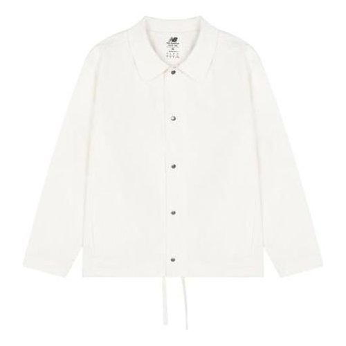 New Balance Athletics Nature State Coach Jacket - White - AMJ23552