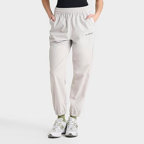 New Balance Athletics Stretch Woven Jogger Pants - Grey Matter - WP43903-041