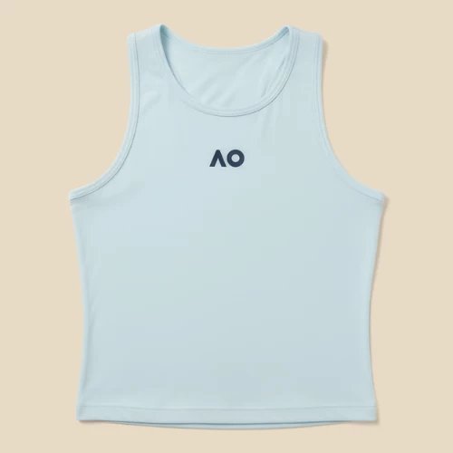 New Balance Australian Open NB Harmony Fitted Tank Top - Blue - WT53156-GB2