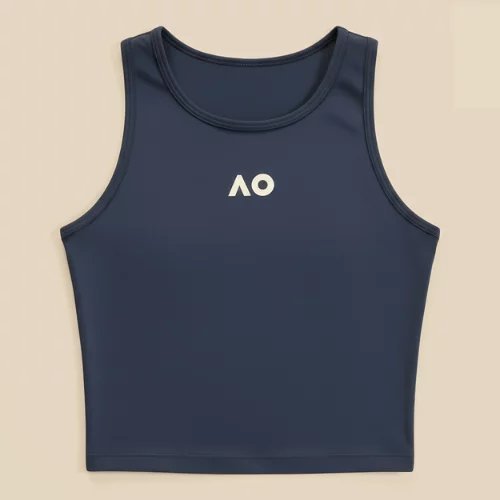 New Balance Australian Open NB Harmony Fitted Tank Top - Blue - WT53156-NNY