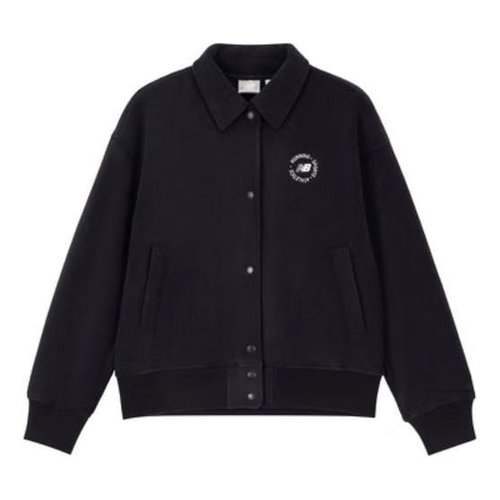 New Balance Authentic Coat Asia Sizing - Black/White - 6DD38532