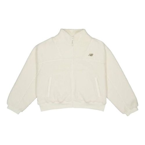 New Balance Casual Full-Zip Jacket Asia Sizing - White - MDD48132