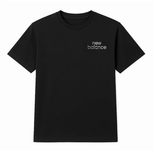 New Balance Chrome Runner T-Shirt - Black - MT53948-BK