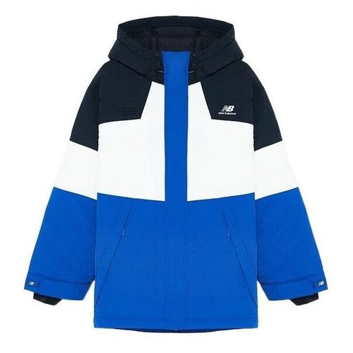 New Balance Color Block Windbreaker Asia Sizing - Blue/White/Black - 5PC44593