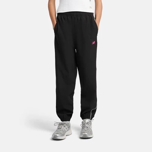 New Balance Contrast Piping Track Jogger - Black - YB6197W-SBK