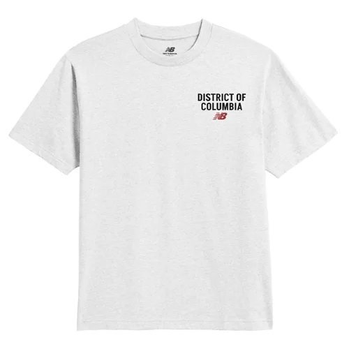 New Balance District Of Columbia Character T-Shirt - Grey - MT6122W-AHH