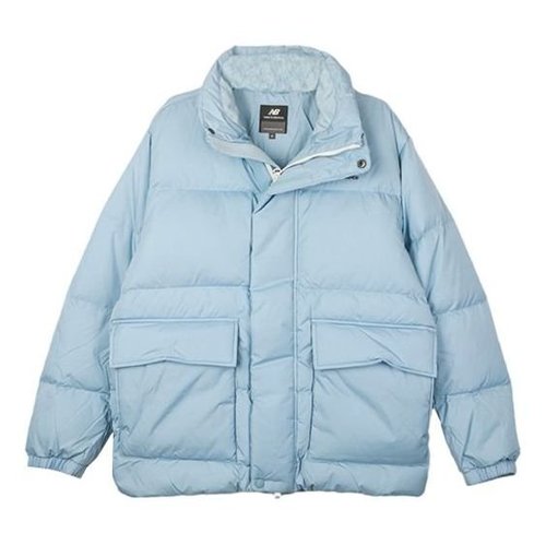 New Balance Essential Logo Puffer Jacket Asia Sizing - White - NPA4E013