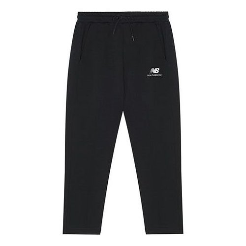 New Balance Essentials Stacked Logo Sweatpants - Black - AMP13390