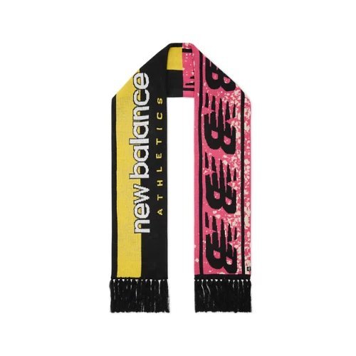 New Balance Football Scarf - Black/Yellow - AC0211D-BK
