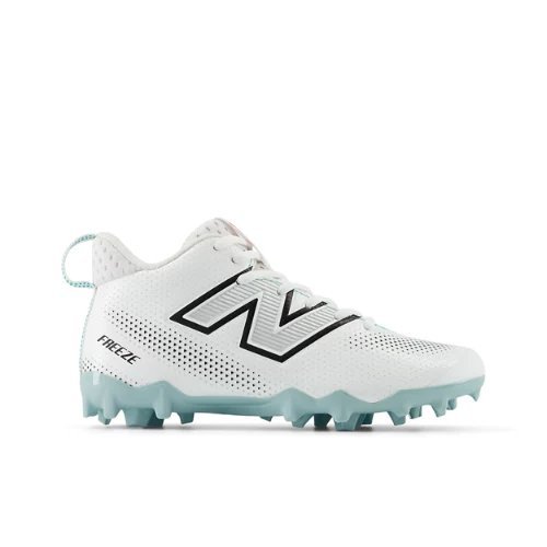New Balance FreezeLX v5 Lacrosse - White/Black - FREEZJW5-2E