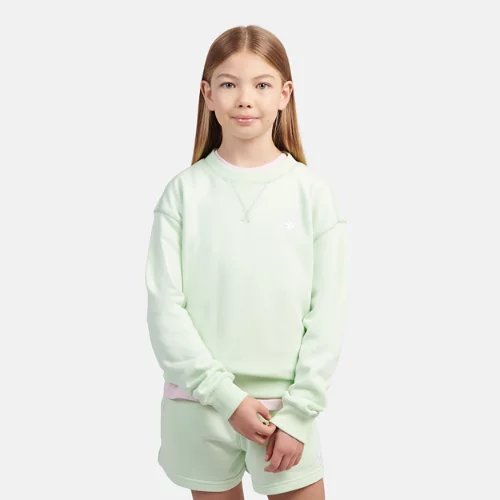 New Balance FT Small Logo Crew Shirt - Green - LAKG005-MEW