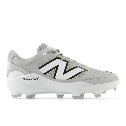 New Balance Fresh Foam 3000v7 Molded Baseball - Grey/White - PL3000G-7 D