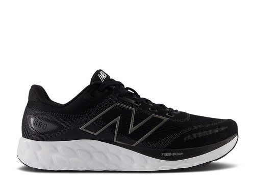 New Balance Fresh Foam 680v8 4E Wide - Black/White - M680LK8-4E