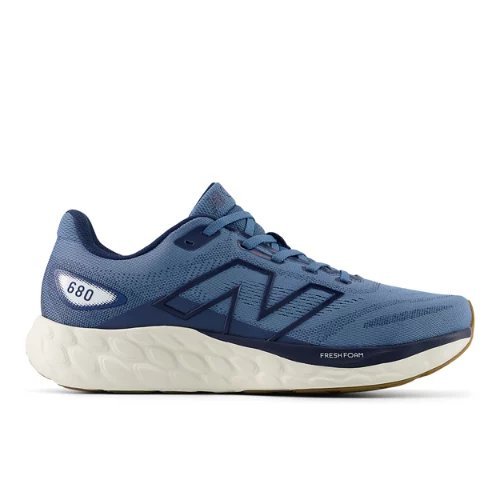 New Balance Fresh Foam 680v8 - Blue/White/Beige - M680CS8-4E