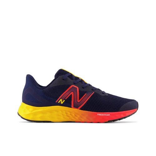 New Balance Fresh Foam Arishi v4 - Team Navy Blue/Electric Red/Egg Yolk - PPARIKB4