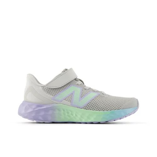 New Balance Fresh Foam Arishi v4 Bungee Lace - Grey/Purple/Green - PARI8CM