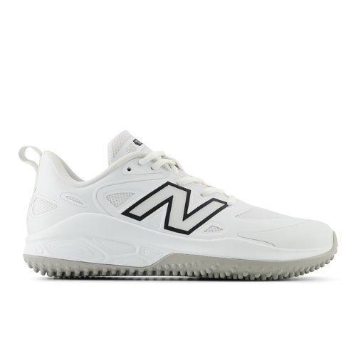 New Balance Fresh Foam Velo v4 Turf-Trainer Softball - White/Black - STVELOW-4 D