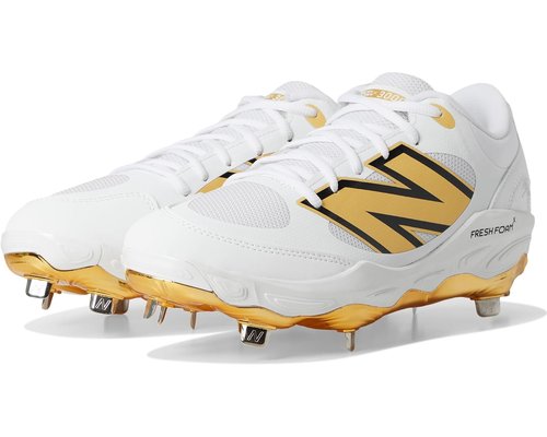 New Balance Fresh Foam 3000v7 - White/Metallic Gold/Thunder - L3000GS7