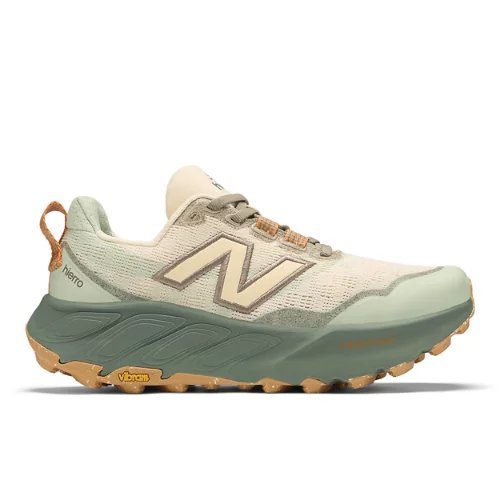 New Balance Fresh Foam X Hierro v9 Hiking - Beige/Green - WTHIERO9-2E