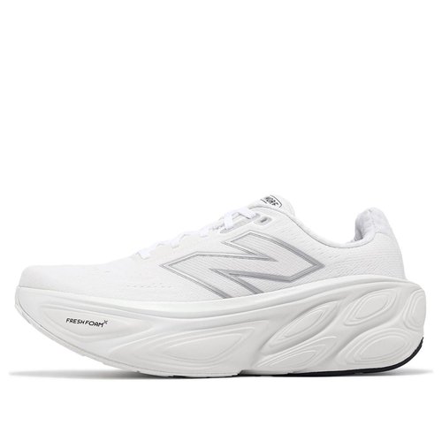 New Balance Fresh Foam X More v5 2E Wide - White/Silver Metallic - MMORLW5-2E