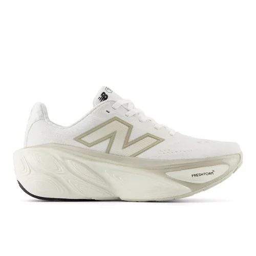 New Balance Fresh Foam X More v5 Wide - White/Beige - WMORLW5-D