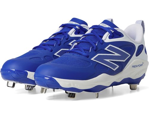 New Balance Fresh Foam X Velov4 Metal Softball - Team Royal/White - SMVELOB4