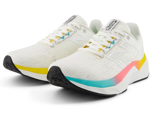 New Balance FuelCell Propel v5 | Size 6.5 - White/Cyber Jade - WFCPRLC5
