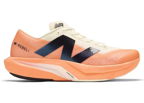 New Balance FuelCell Rebel v4 | Orange | Size 10 - Hot Mango/Angora/Black - MFCXCO4