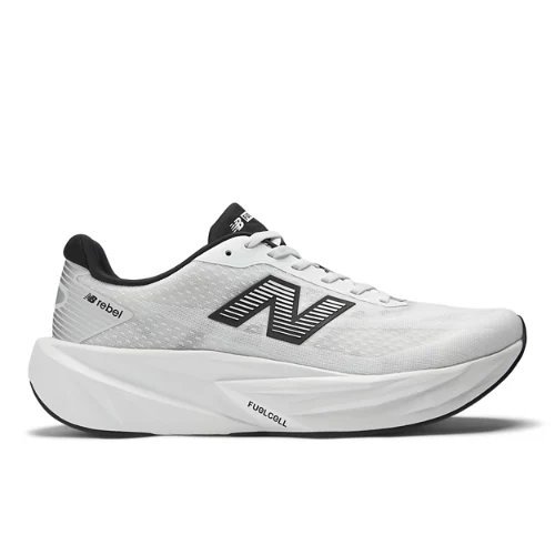 New Balance Fuelcell Rebel V5 Wide - White/Grey - MFCXLM5-2E