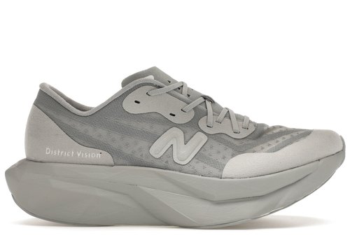 District Vision x New Balance FuelCell SuperComp Elite v4 - Aluminum Grey/White - MRCELVD4