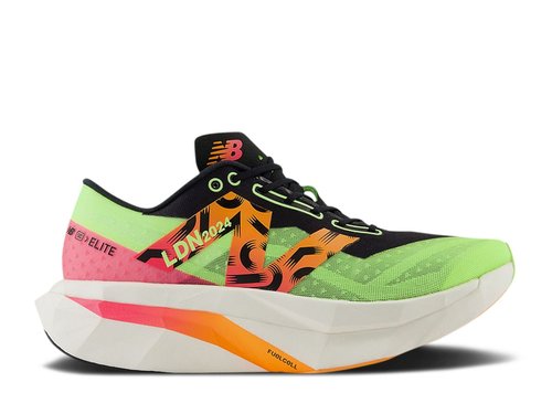 New Balance FuelCell SuperComp Elite v4 - Green/Black/Pink - MRCELLN4