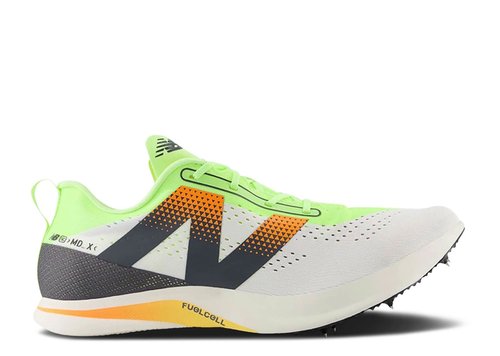 New Balance FuelCell SuperComp MDXv3 'White Bleached Lime Glo