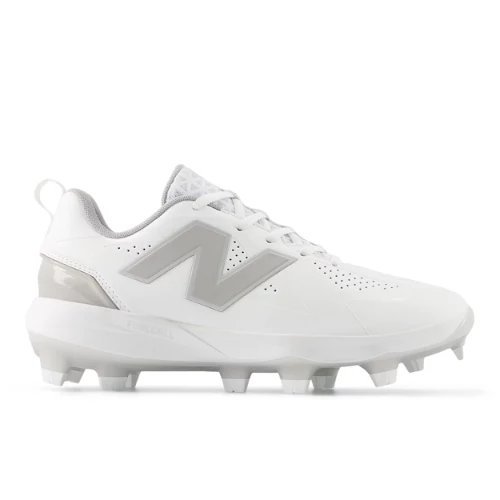 New Balance Fuse v5 Molded Softball - White/Grey - SPFUSEW-5 B