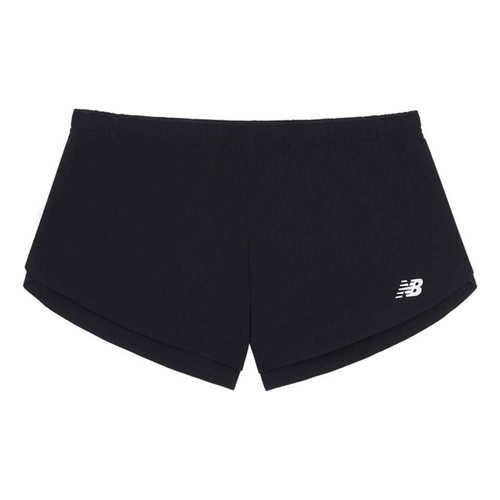 New Balance Impact Run 3In Split Shorts - Black - MS01239-BK