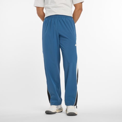 New Balance In Game Woven Track Pant - Dark Shoreline Blue - MP53611-DAL