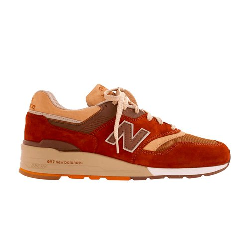 New Balance J Crew x 997 Wooden Box - Butterscotch/Tan - M997JC1S-S