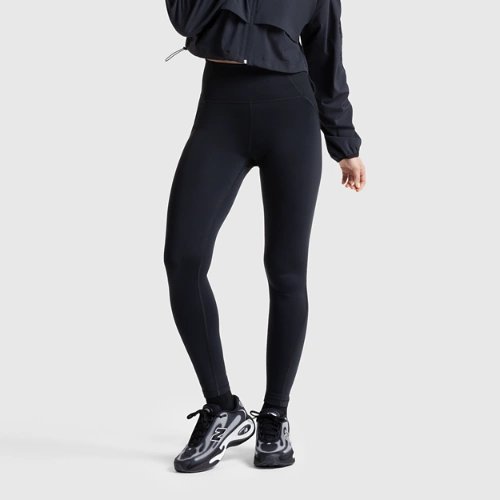 New Balance Klutch Athletics Rib Legging - Black - WB61Y8H-BBK